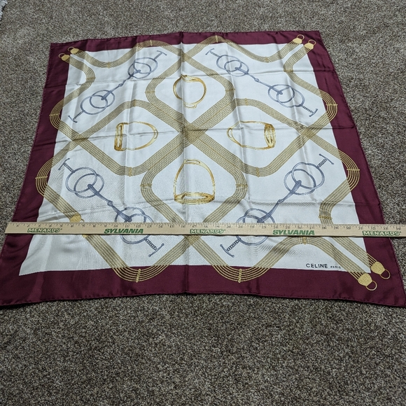 Celine Paris Vintage Scarf - Picture 3 of 3